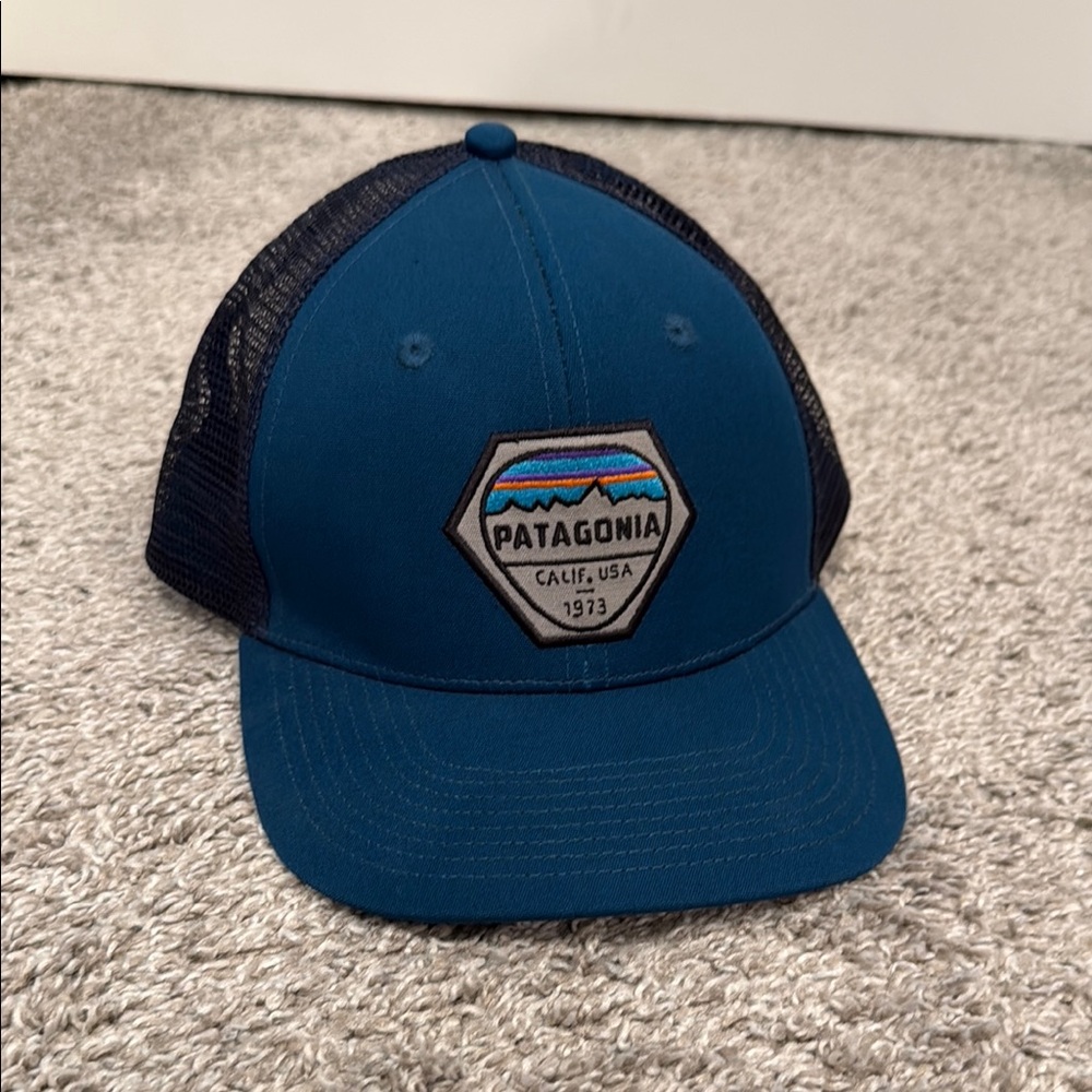 Patagonia Teal Mesh Cap